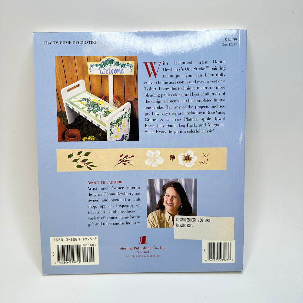 1 Stroke Painting Course 1999 Books - Cream/Blue - Individual