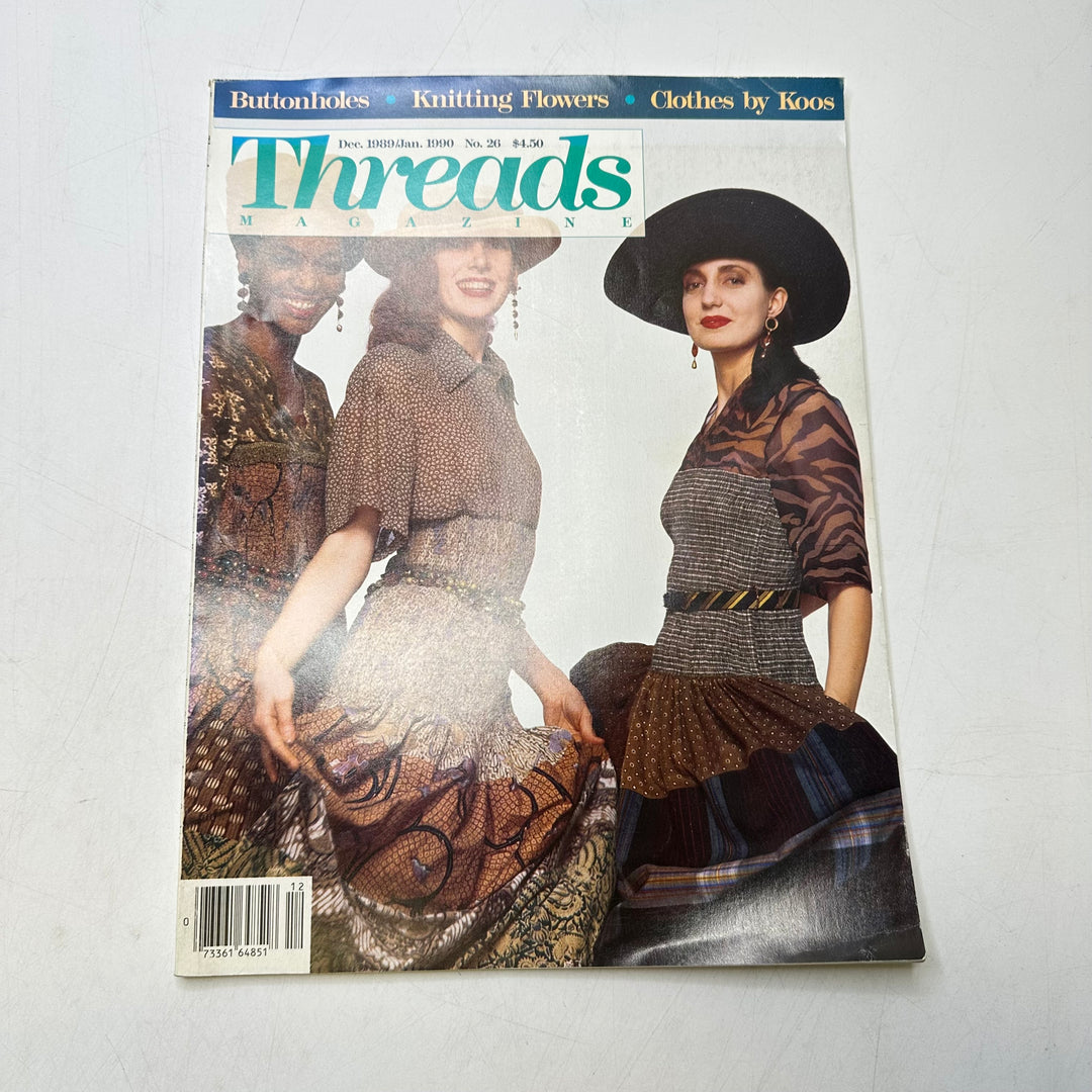 Threads Dec 1989/Jan 1990 Books - Multi - Individual