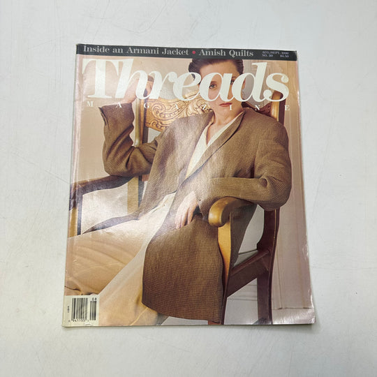 Threads Aug/Sept 1990 Books - Beige Multi - Individual
