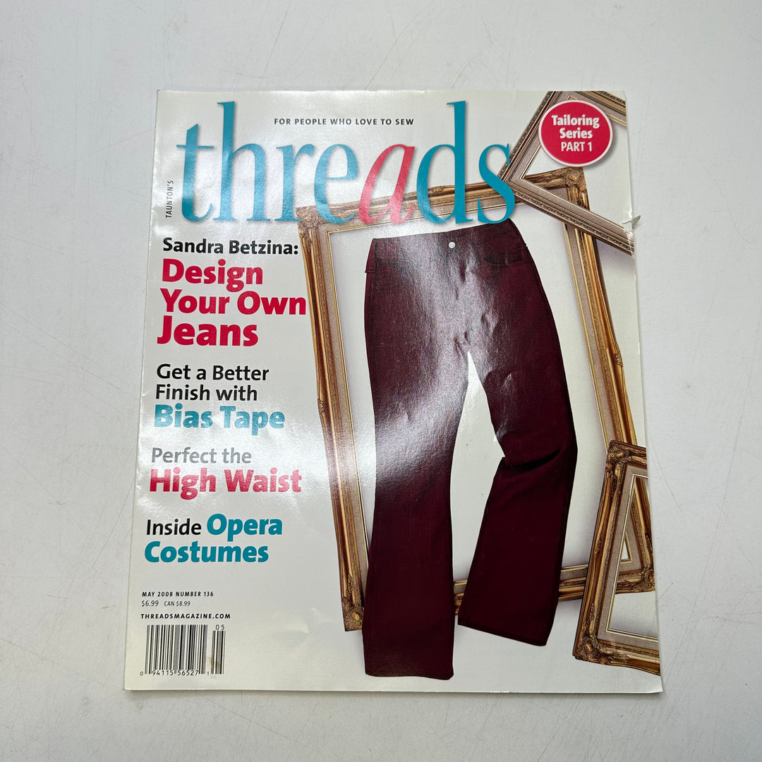 Threads April/May 2008 Books - White Multi - Individual