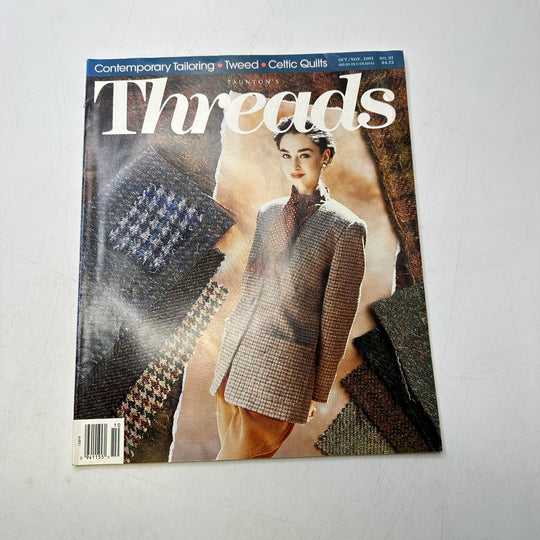 Threads Oct/Nov 1991 Books - Beige Multi - Individual