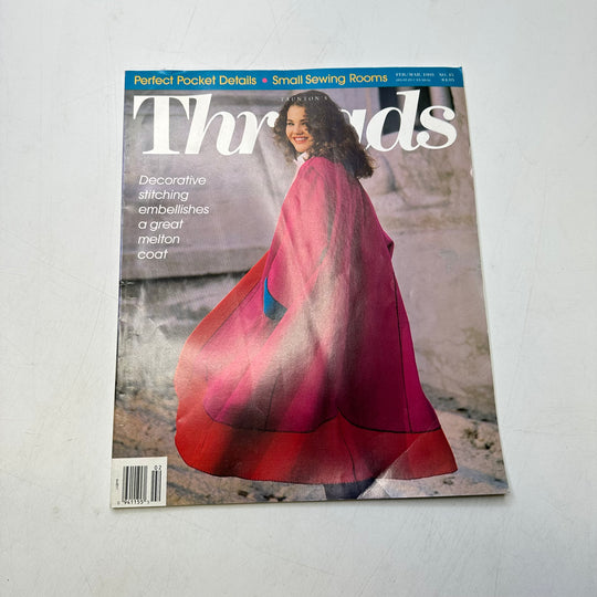 Threads Feb/March 1993 Books - Pink Multi - Individual