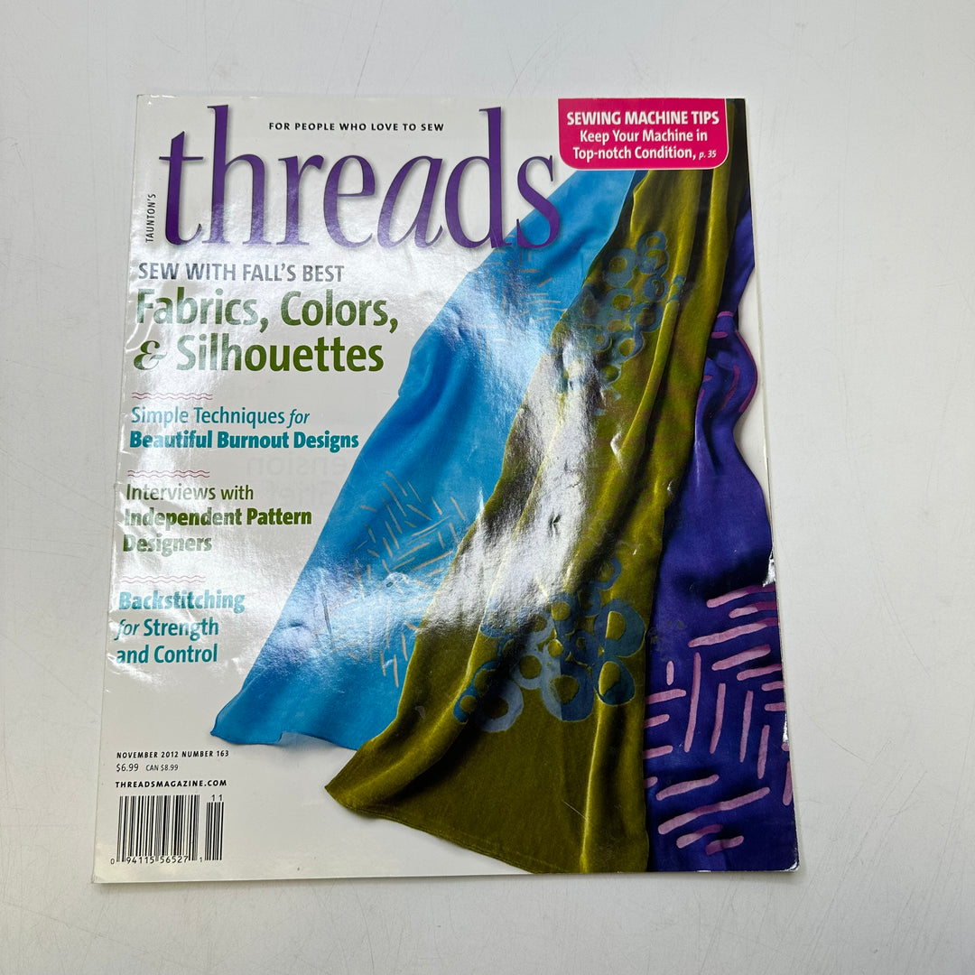 Threads Oct/Nov 2012 Books - White Multi - Individual