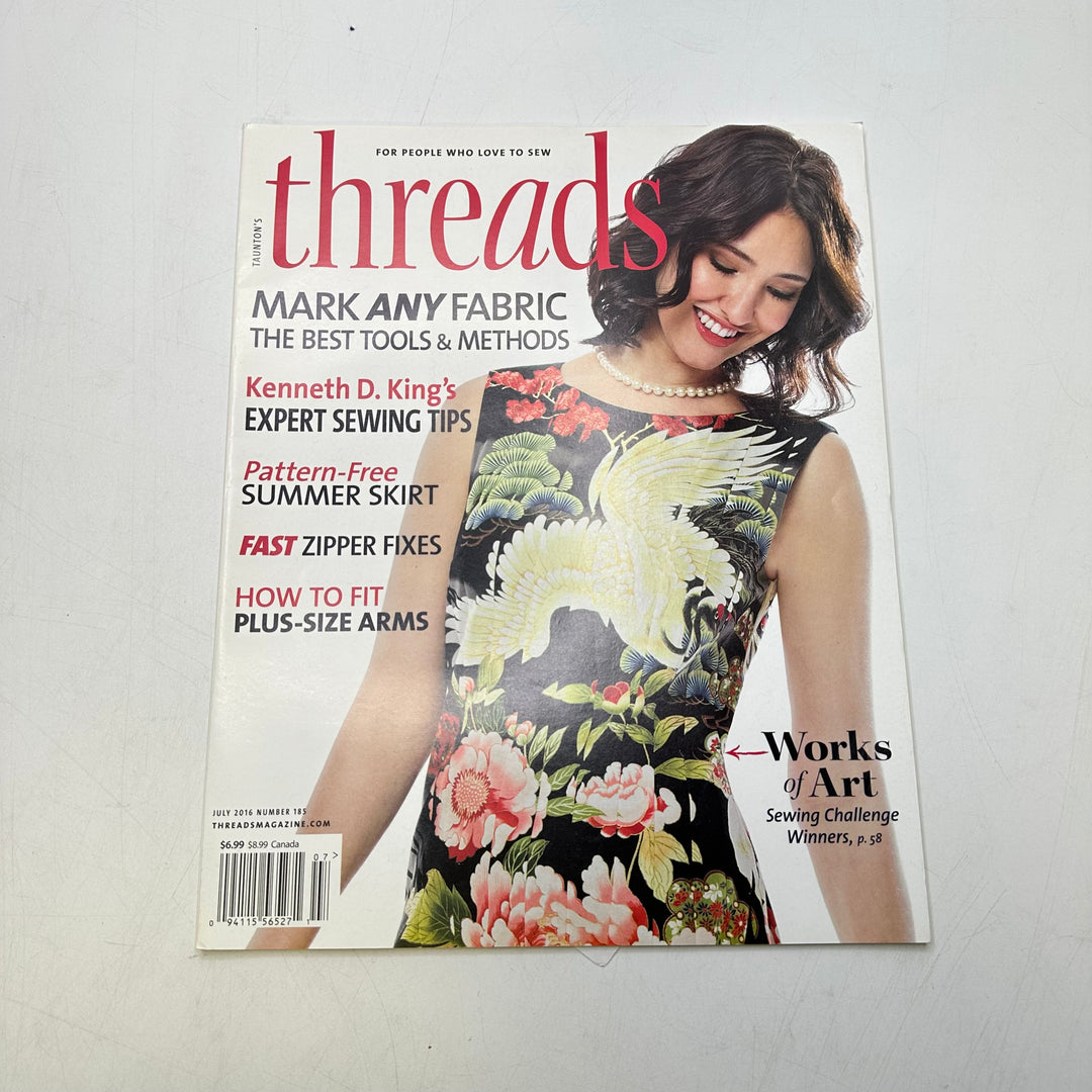 Threads June/July 2016 Books - White Multi - Individual
