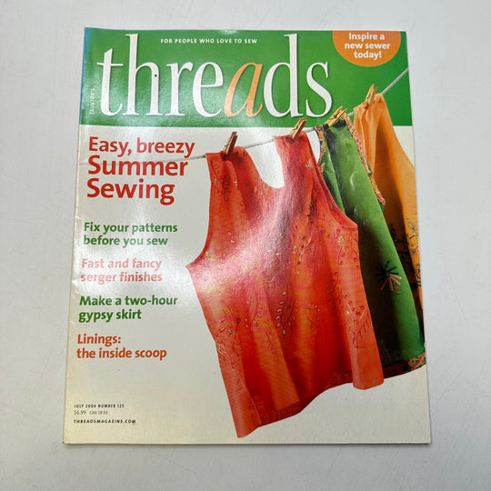 Threads June/July 2006 Books - White Multi - Individual