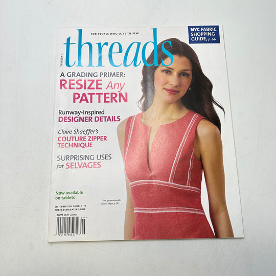 Threads Aug/Sept 2014 Books - White Multi - Individual