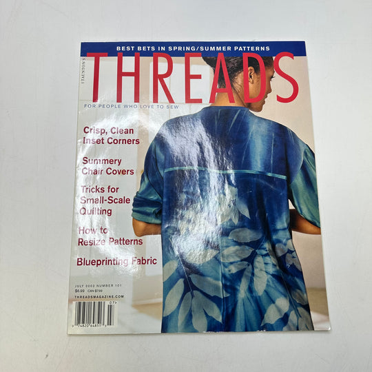 Threads June/July 2002 Books - White Multi - Individual