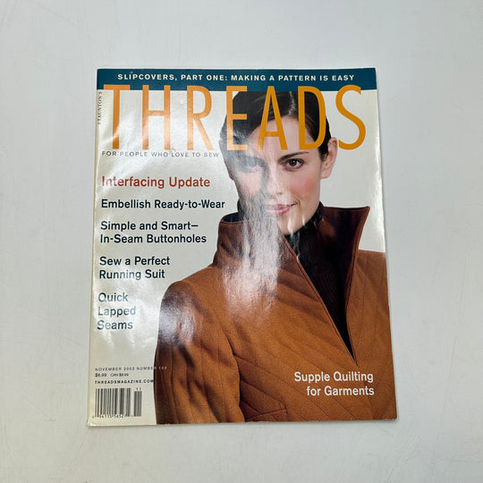 Threads Oct/Nov 2002 Books - White Multi - Individual
