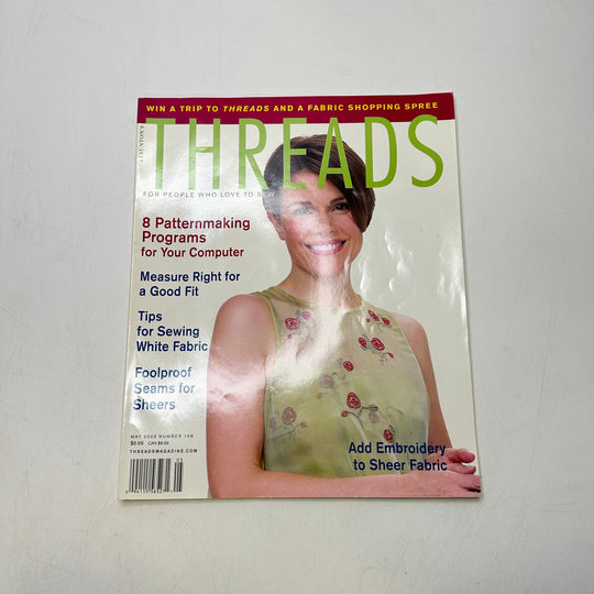 Threads April/May 2003 Books - White Multi - Individual