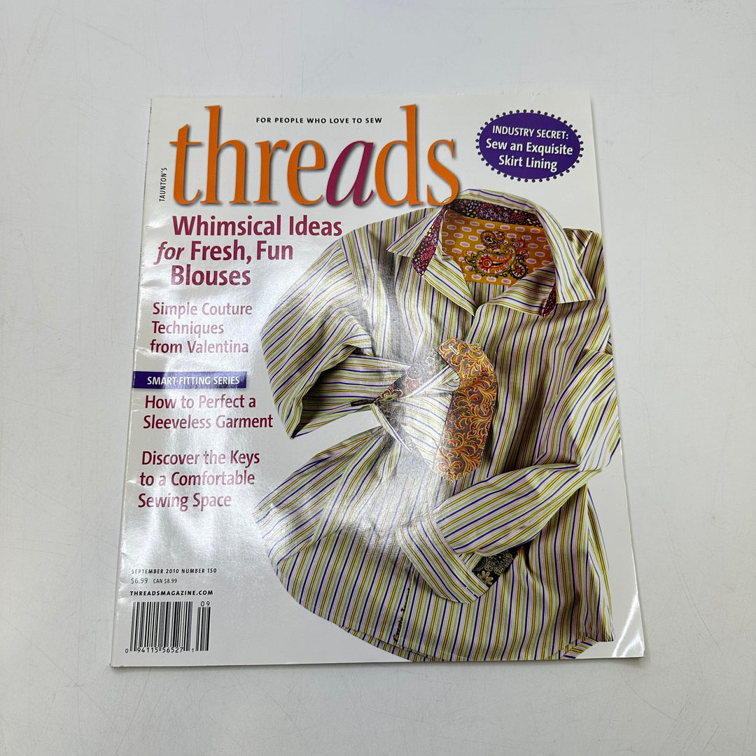 Threads Aug/Sept 2010 Books - White Multi - Individual