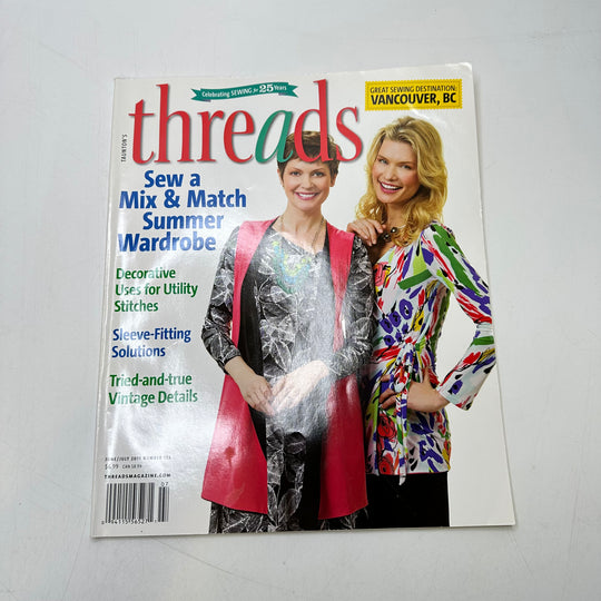 Threads June/July 2011 Books - White Multi - Individual