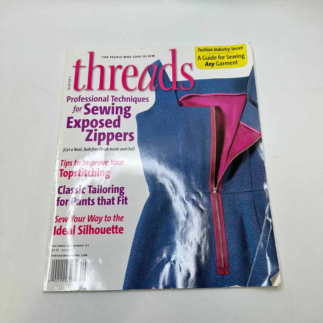 Threads Aug/Sept 2012 Books - White Multi - Individual