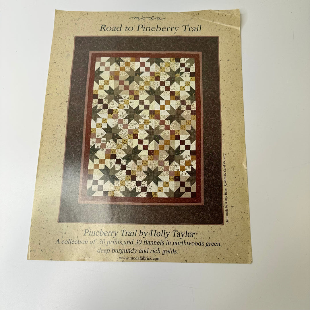 Pineberry Trail Quilting Pattern Books - Multi - Individual