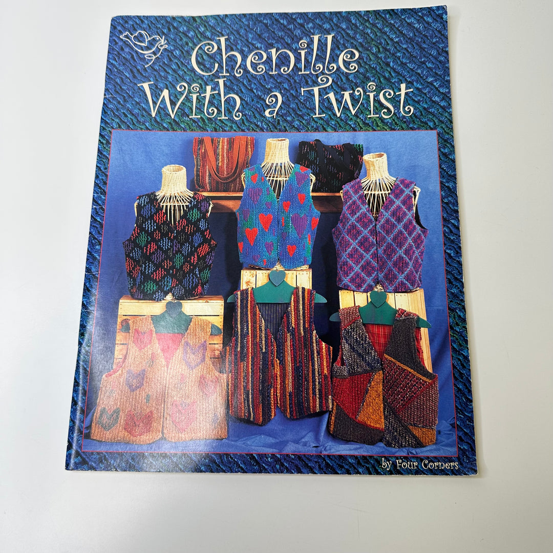 Chenille With A Twist Books - Blue Multi - Individual