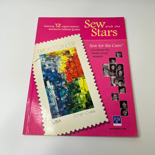 Sew With The Stars Books - Pink Multi - Individual