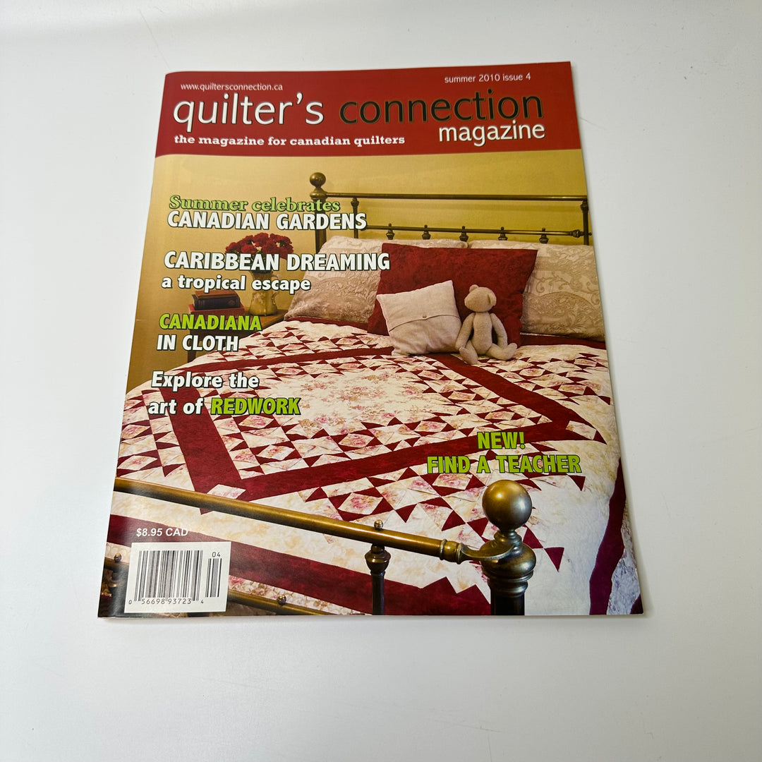 Quilters Connection Summer 2010 Books - Red Multi - Individual