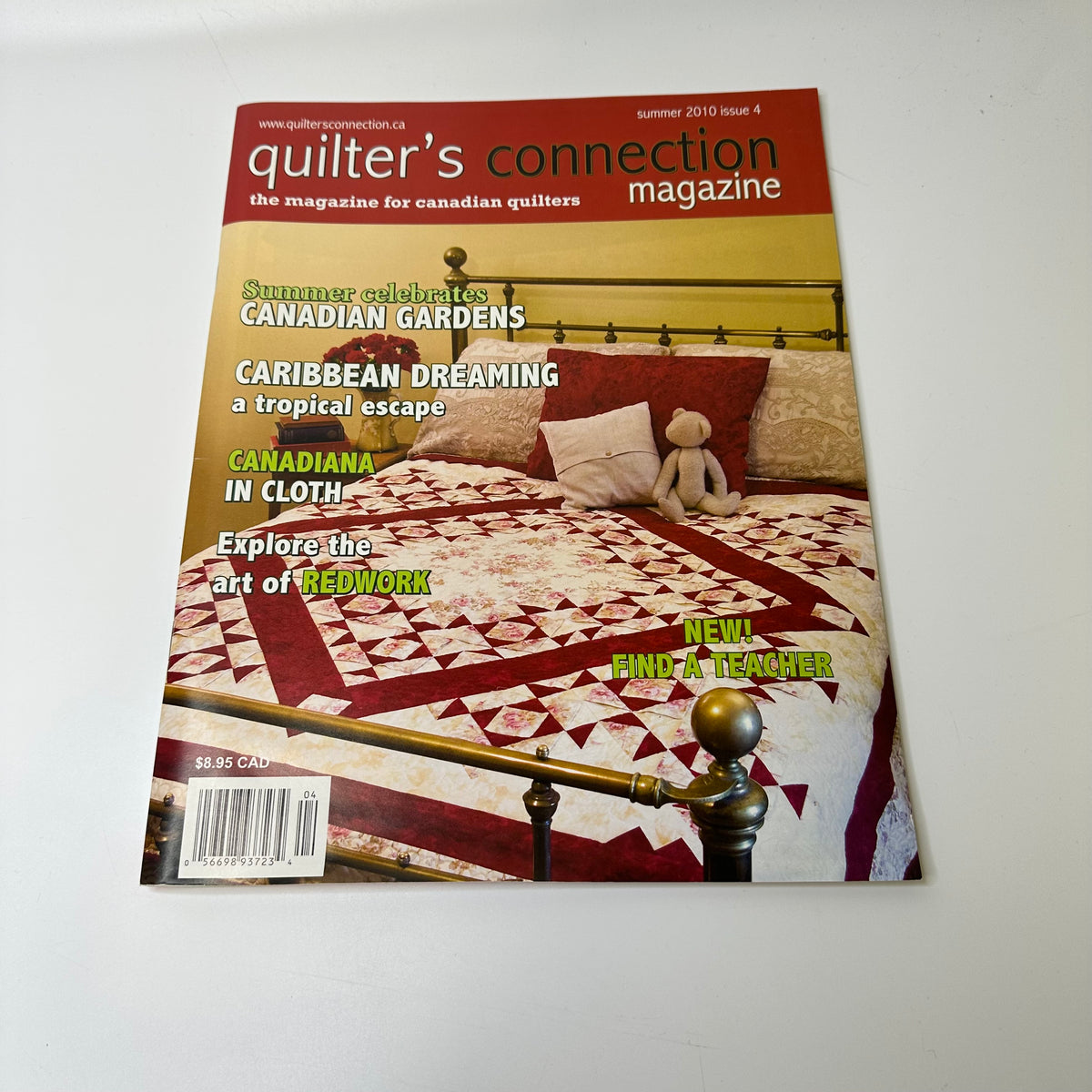 Quilters Connection Summer 2010 Books - Red Multi - Individual
