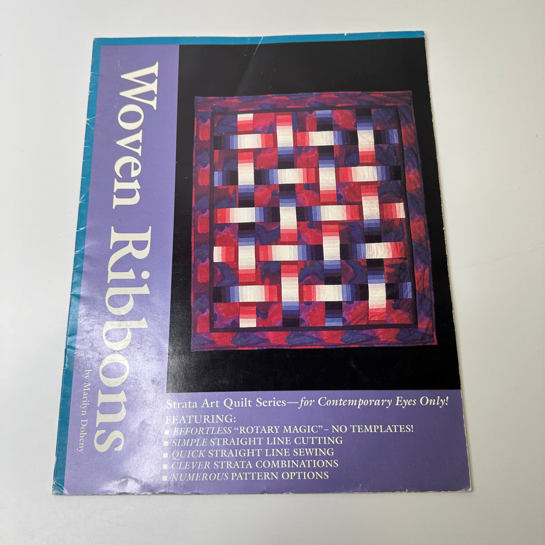 Woven Ribbons Book Books - Purple Multi - Individual
