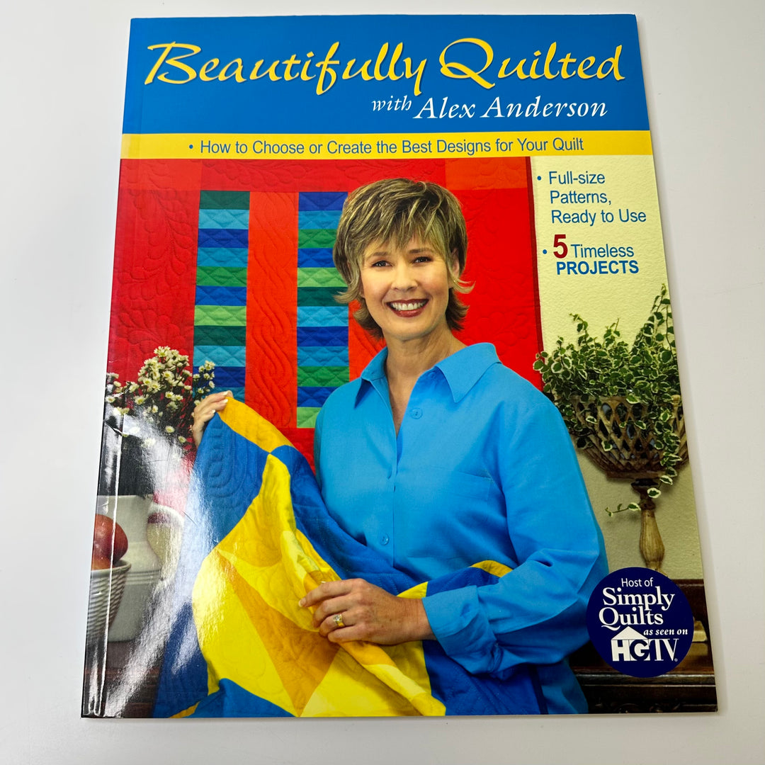 Beautifully Quilted With Alex Anderson Books - Blue Multi - Individual