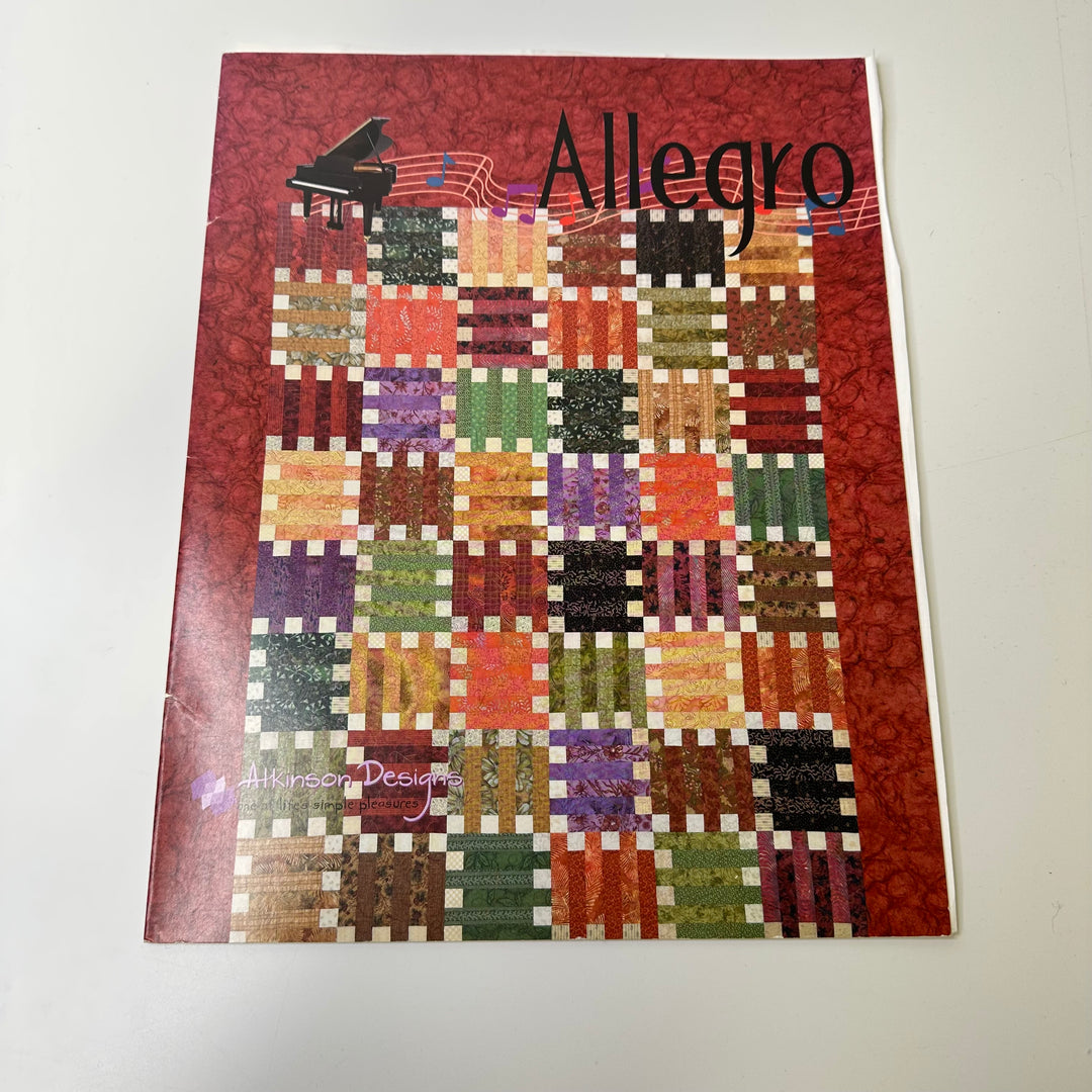 Allegro Books - Burgundy Multi - Individual