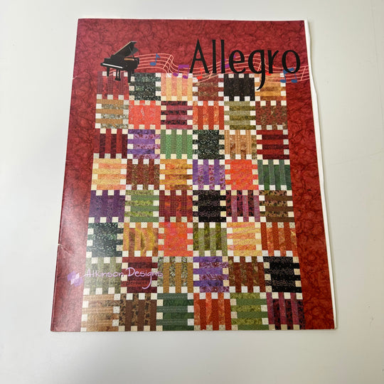 Allegro Books - Burgundy Multi - Individual
