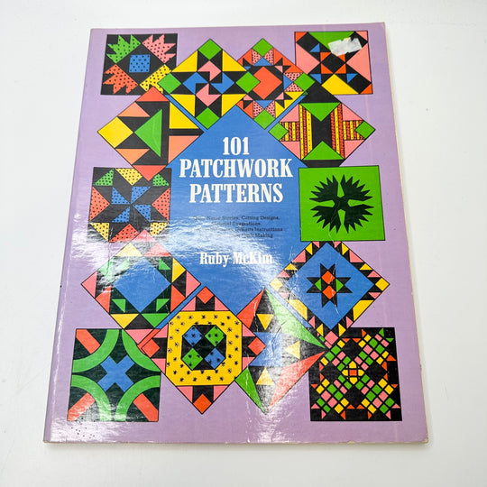 101 Patchwork Patterns Books - Purple Multi - Individual