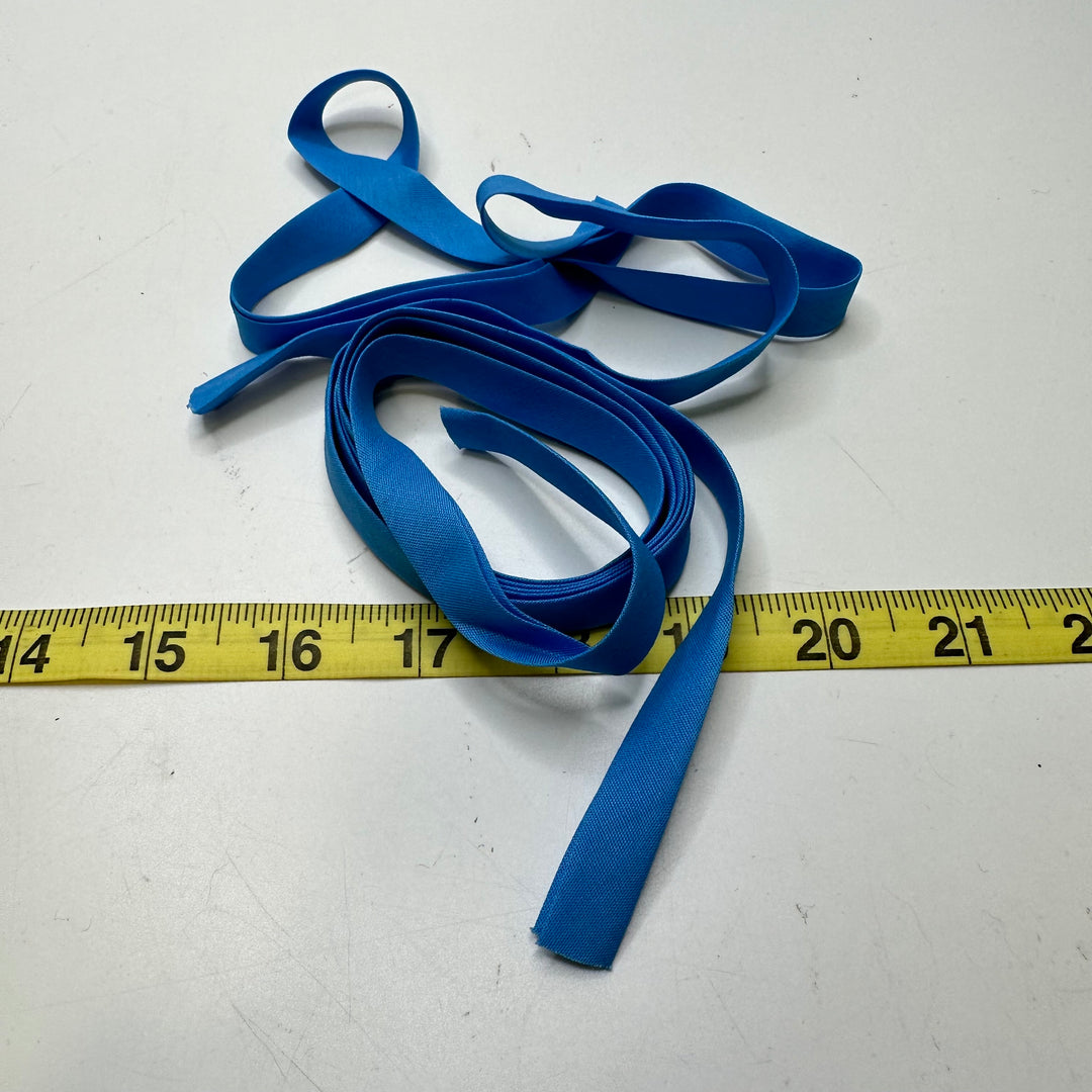 ½" Double Fold Woven Bias Tape - Light Blue - 1.35M Bundle