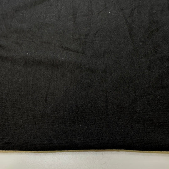 Cool Summer Nights - Jersey Cotton Blend Knit - Black - 1.55M Bundle