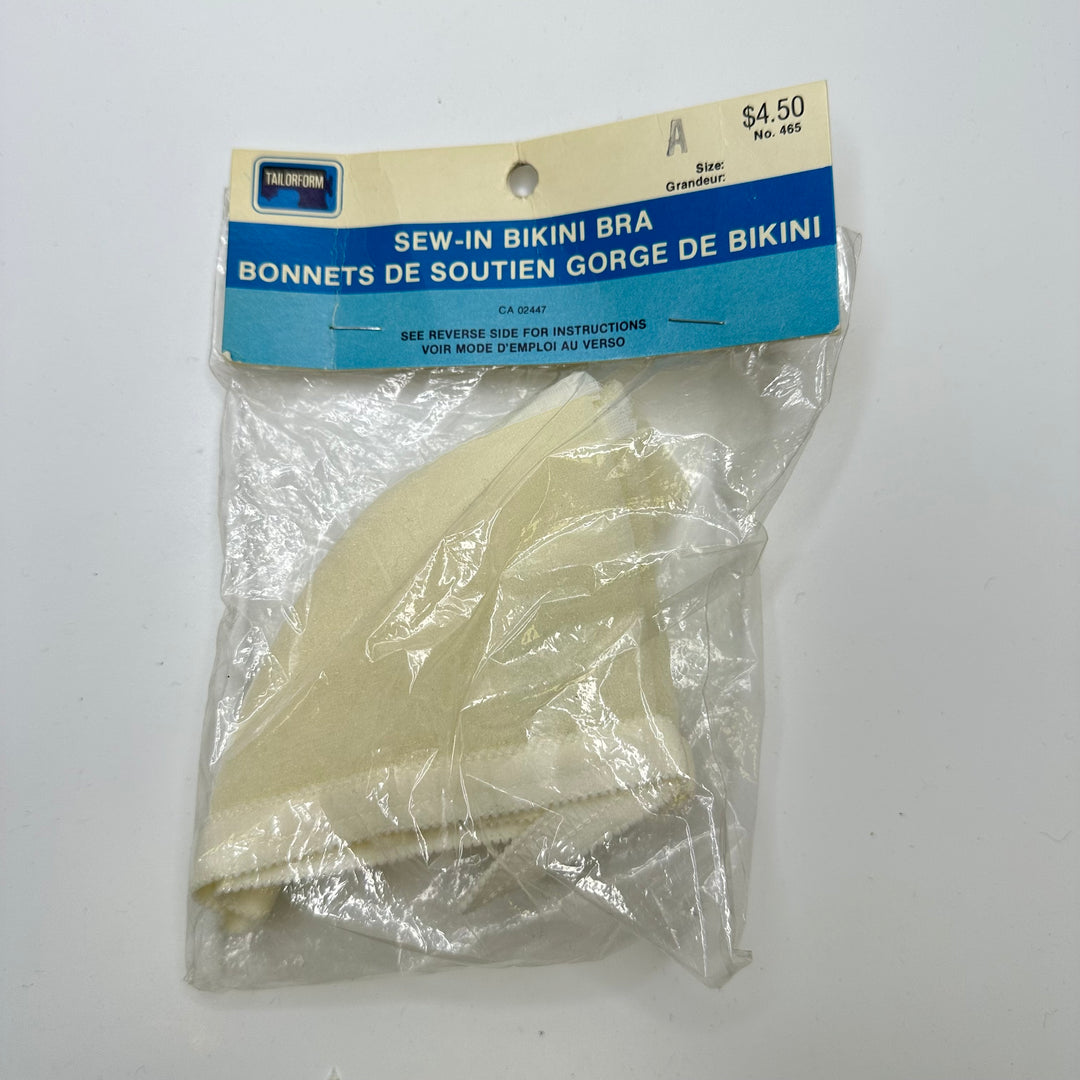 Sew In Bikini Bra Clothing - Cream - Individual