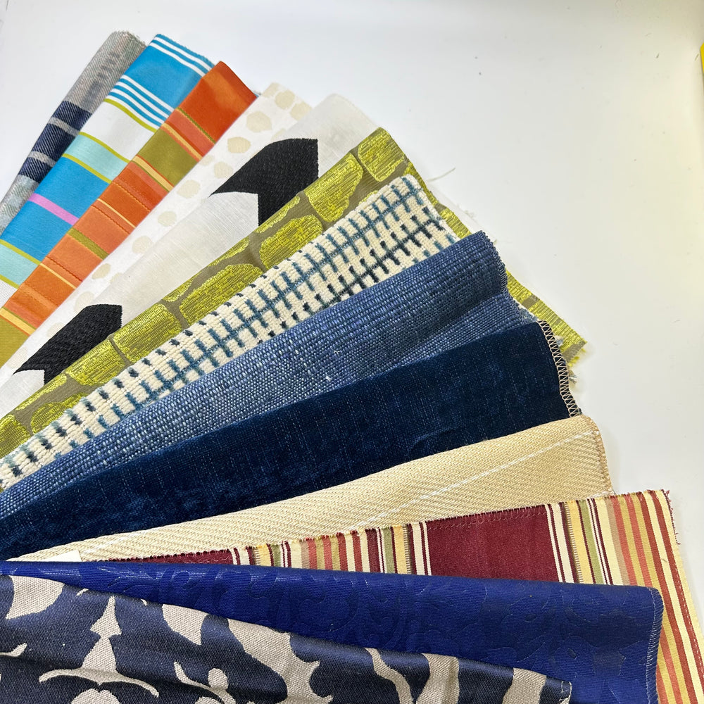 Home Décor Sample Squares - 1 Lb Pack