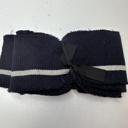 Multi-Use Ribbing - Navy - Packs - FABCYCLE Deadstock and Sustainble Fabrics and Sewing Supplies