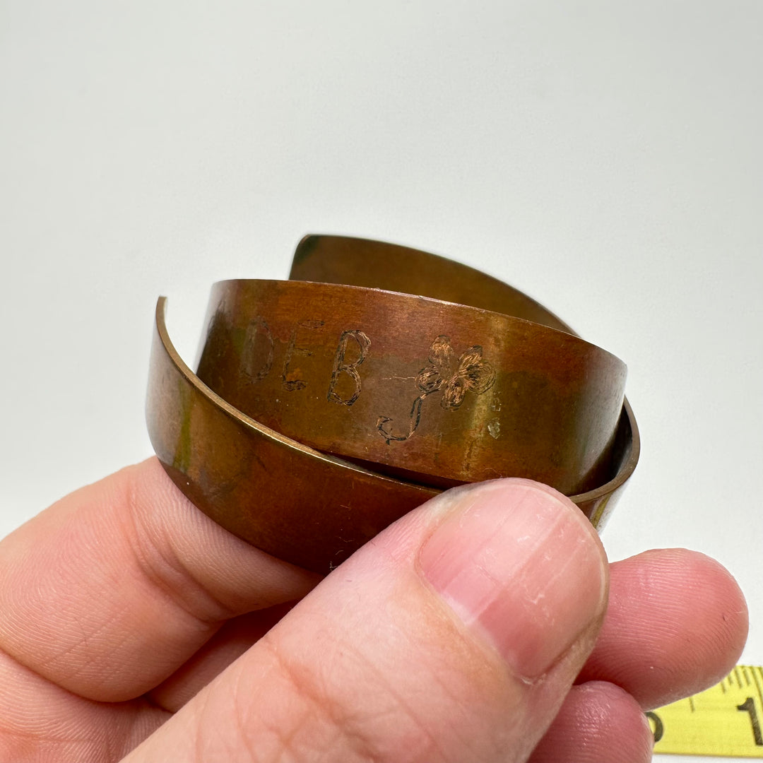 Brass Bracelet Costume Jewelry - Brass - Individual