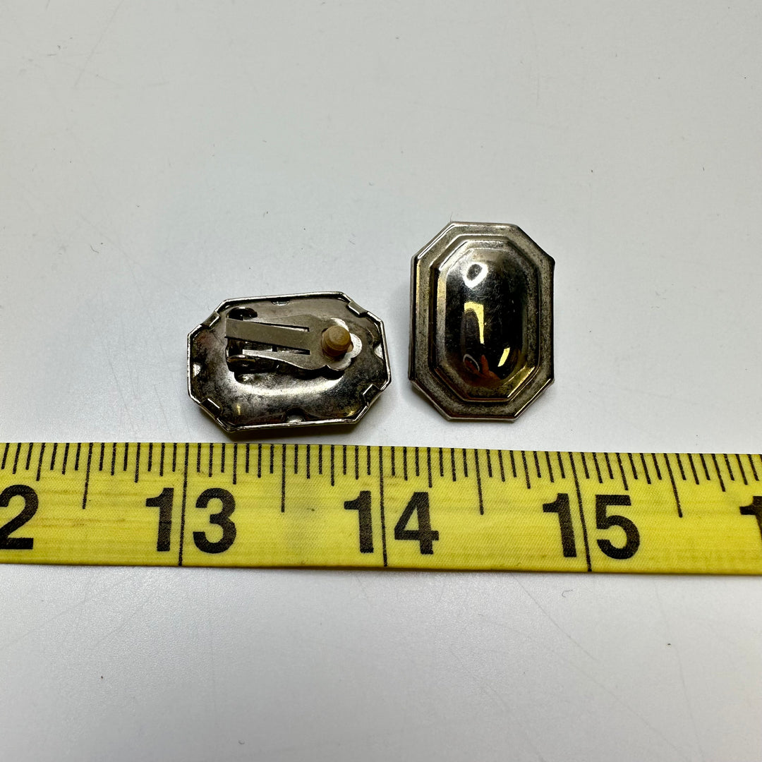 Silver Clip On Earrings Costume Jewelry - Silver - Individual