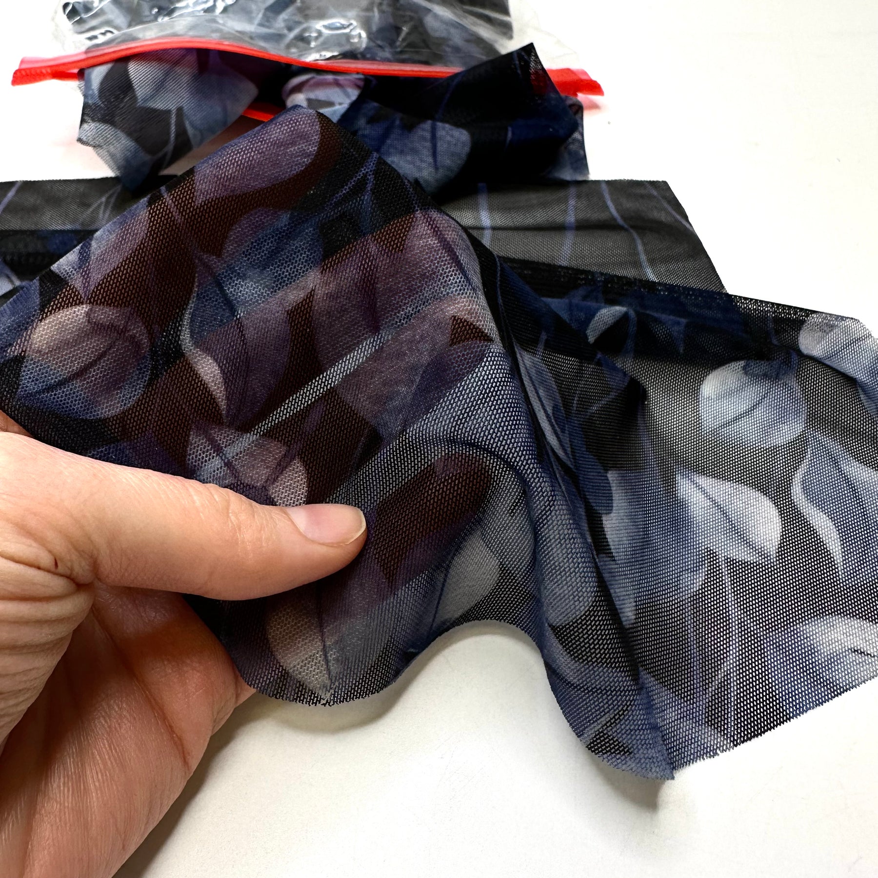 Patterned Scrap Mesh Packs - Mesh Poly/Spandex Knit - Multi Patterns ...