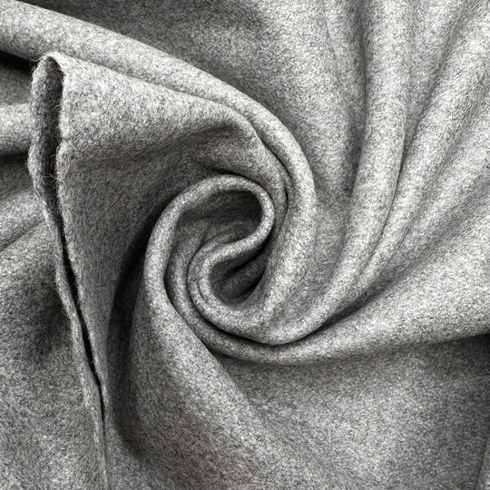 Ode To Dolly - Wool Woven - Grey - 1.8M Bundle - FABCYCLE Deadstock and Sustainble Fabrics and Sewing Supplies