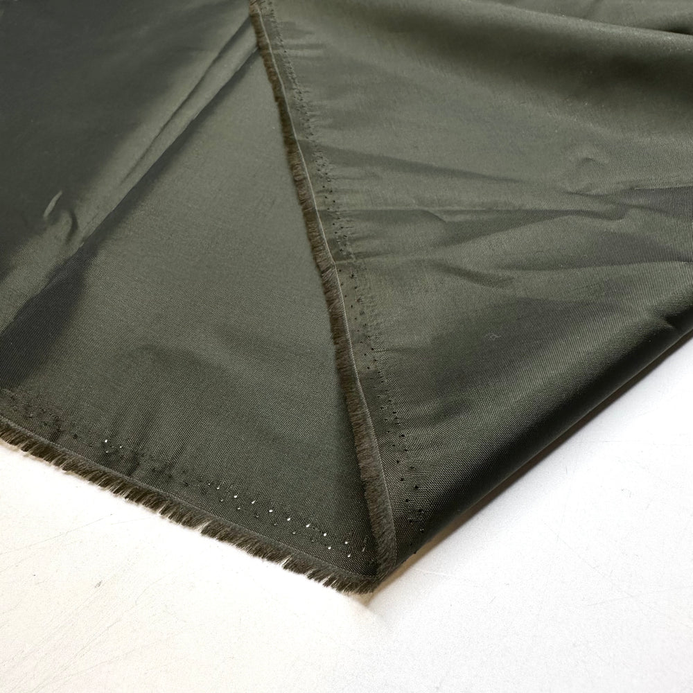 I Prefer The Original Jumanji - Satin Poly Woven - Dark Green - Bundles - FABCYCLE Deadstock and Sustainble Fabrics and Sewing Supplies