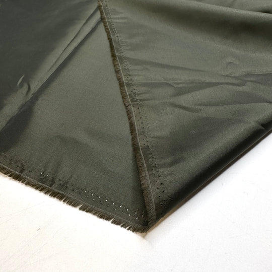 I Prefer The Original Jumanji - Satin Poly Woven - Dark Green - Bundles - FABCYCLE Deadstock and Sustainble Fabrics and Sewing Supplies