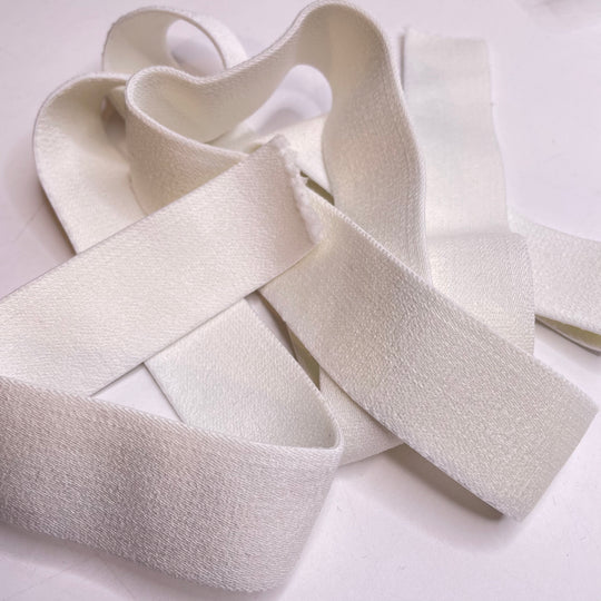 1 ½" Plush-Back Elastic - Cream - 1.8M Bundle