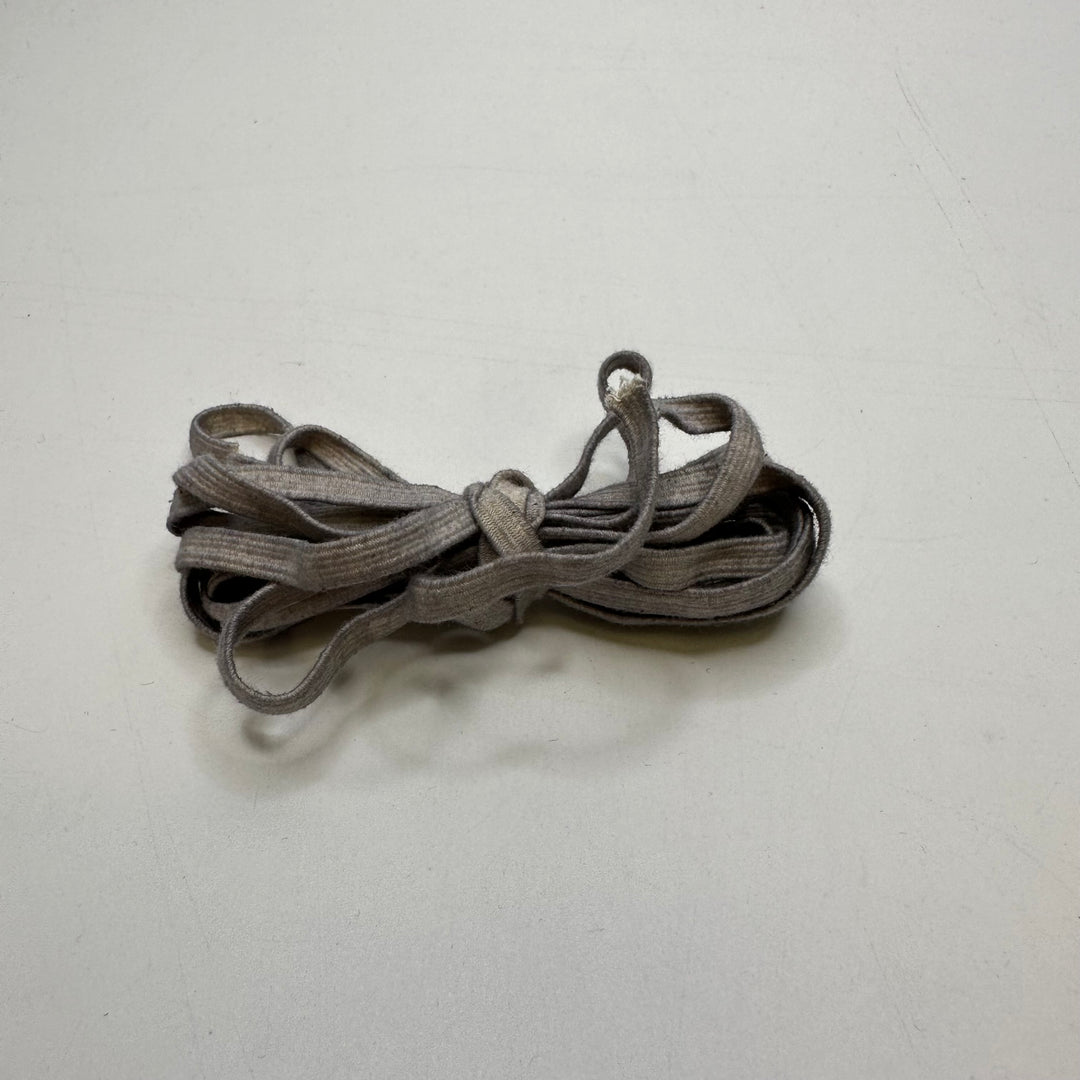 ⅕" Braided Elastic - Grey - 2M Bundle