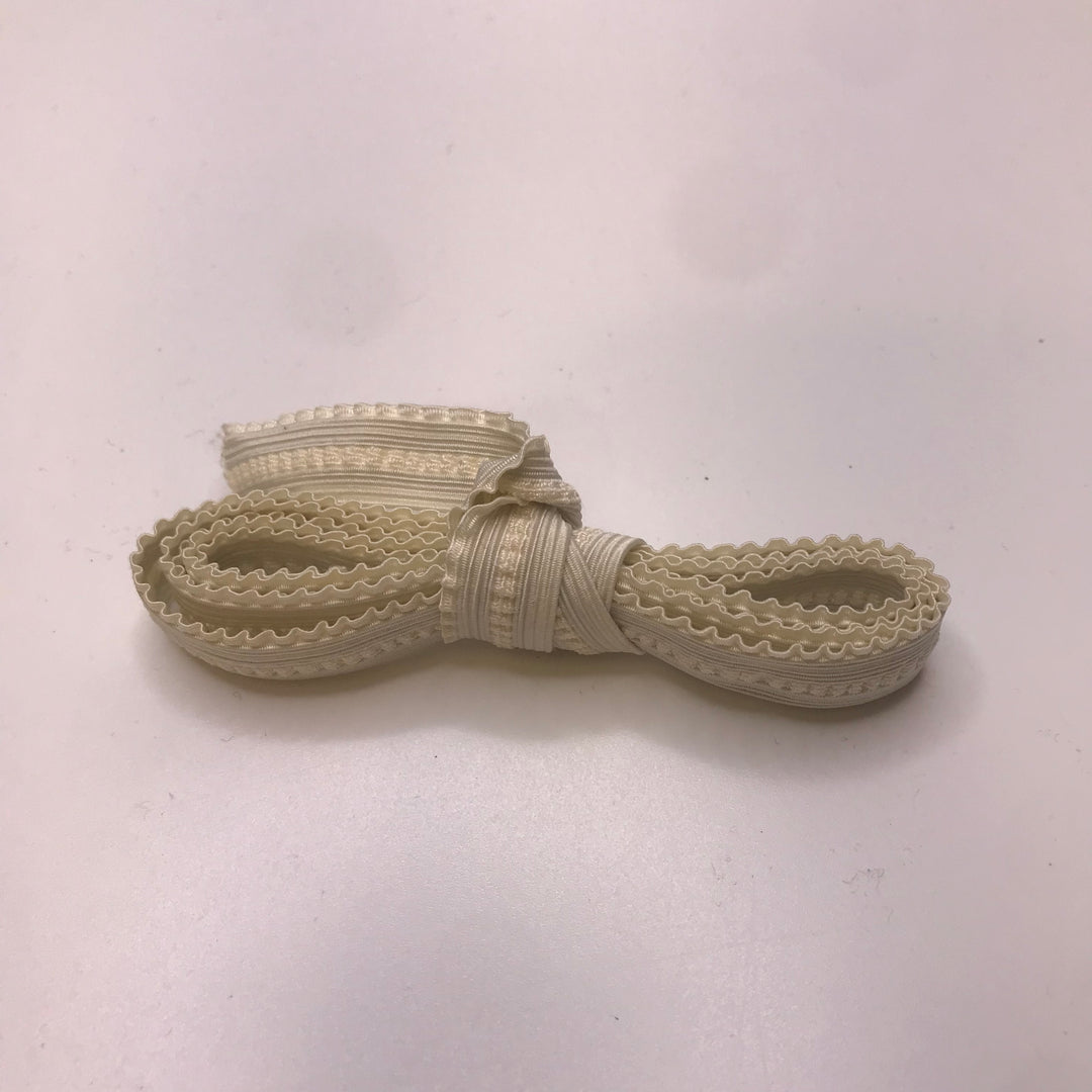 ½" Braided Elastic - Cream - 1M Bundle