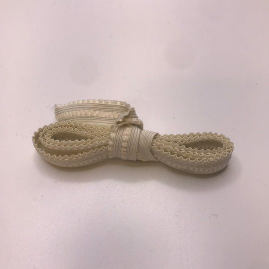 ½" Braided Elastic - Cream - 1M Bundle
