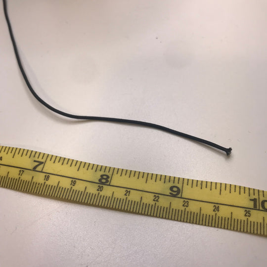 3/64" Cord Elastic - Black - 30M Roll