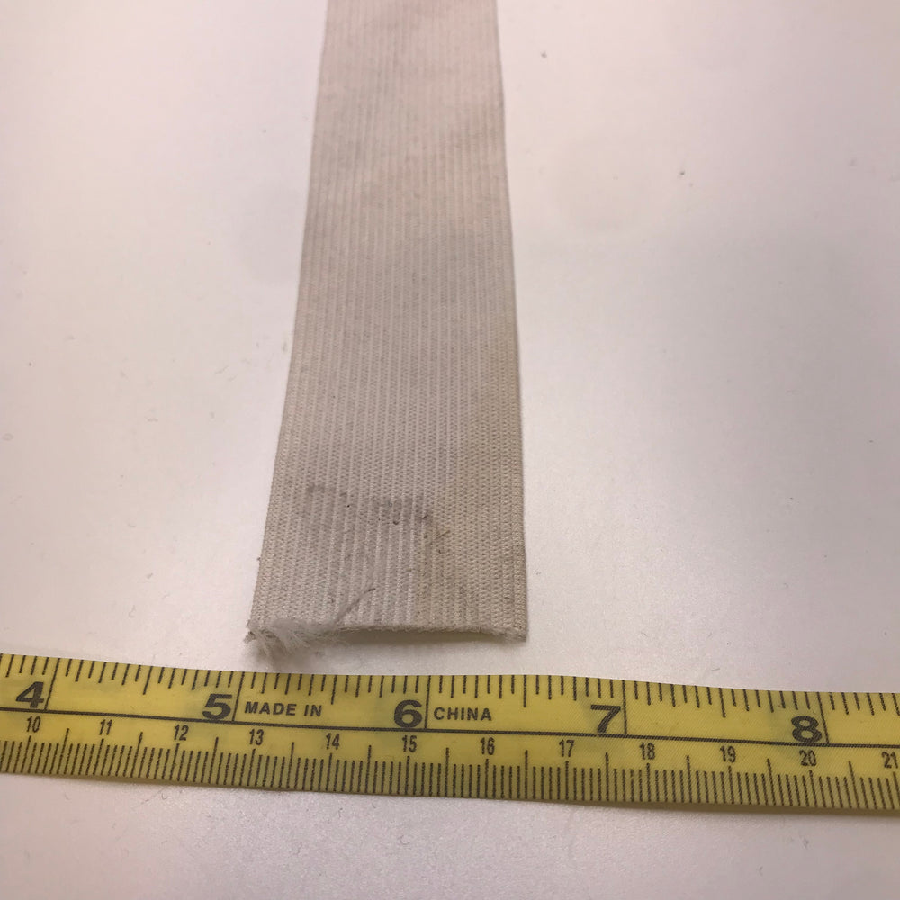 1 ½" Knitted Elastic - White - 30M Roll