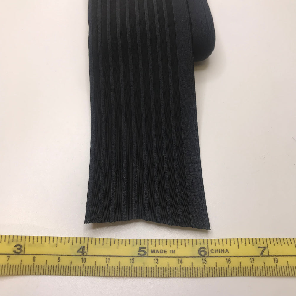 2 ⅛" Braided Elastic - Black - 2M Bundle
