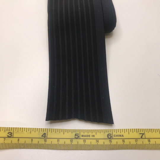 2 ⅛" Braided Elastic - Black - 2M Bundle