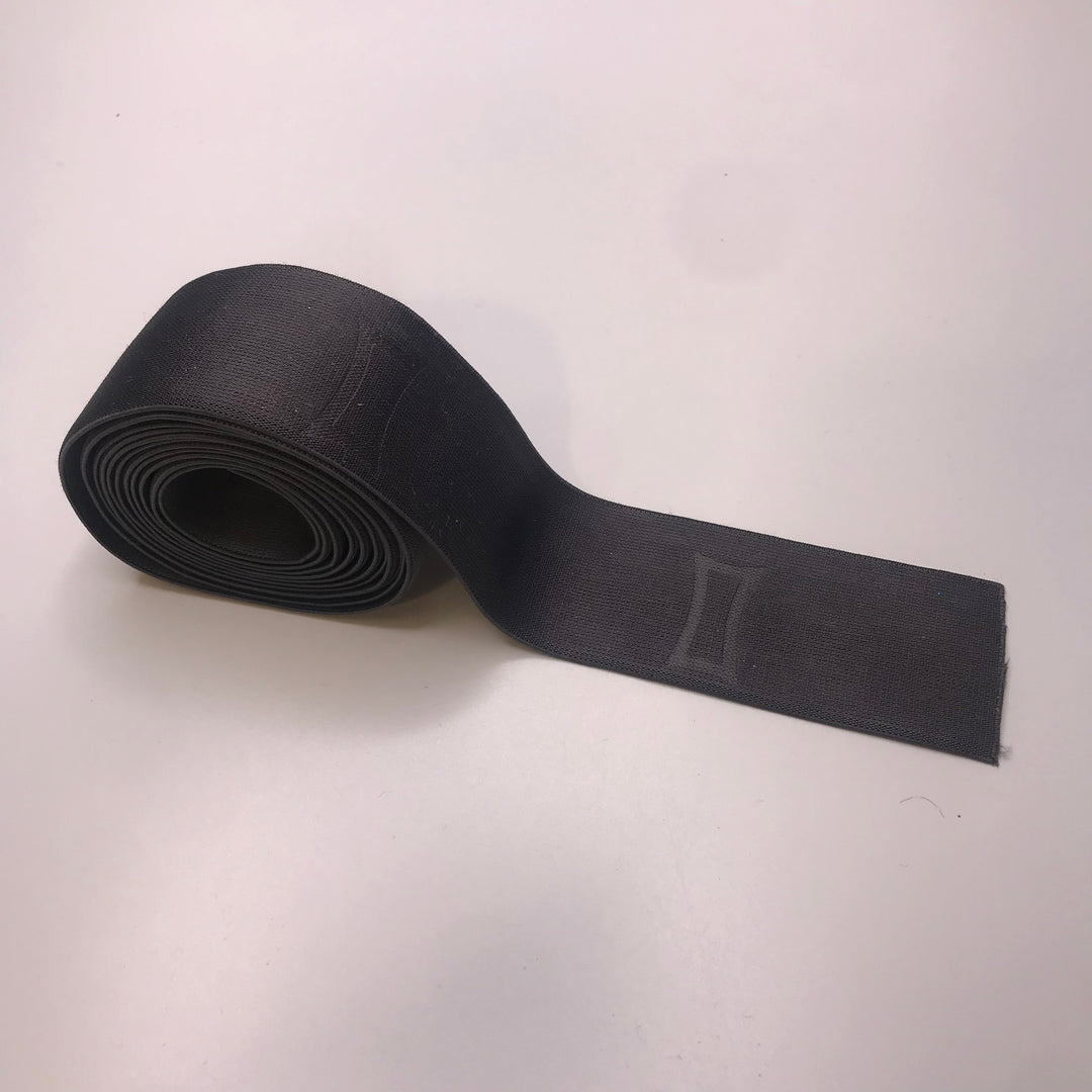 1 ¾" Woven Elastic - Dark Grey - 2M Bundle