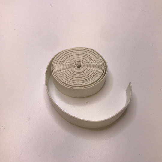 ¾" Knitted Elastic - White - 2.8M Bundle
