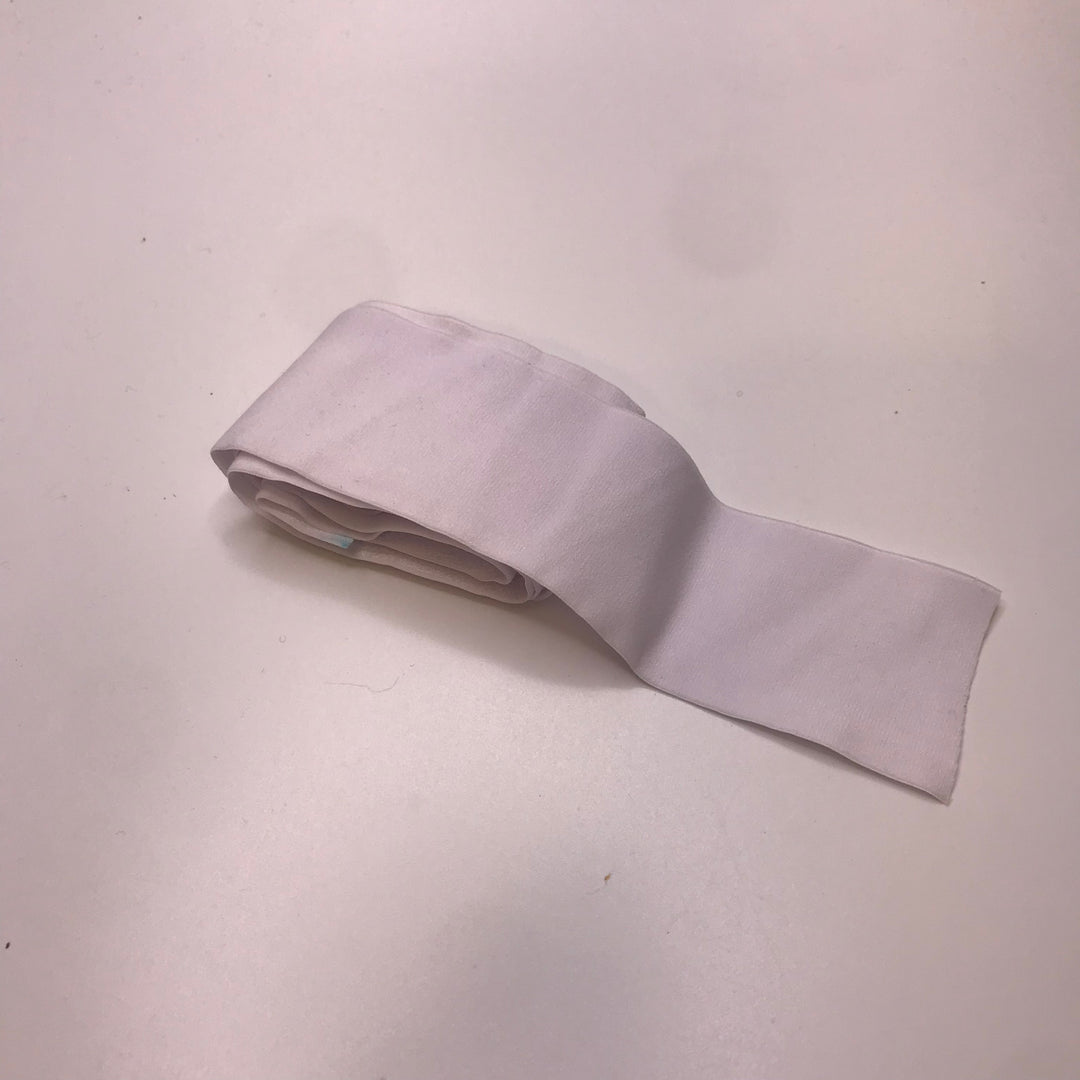 2" Plush-Back Elastic - White - 1.4M Bundle