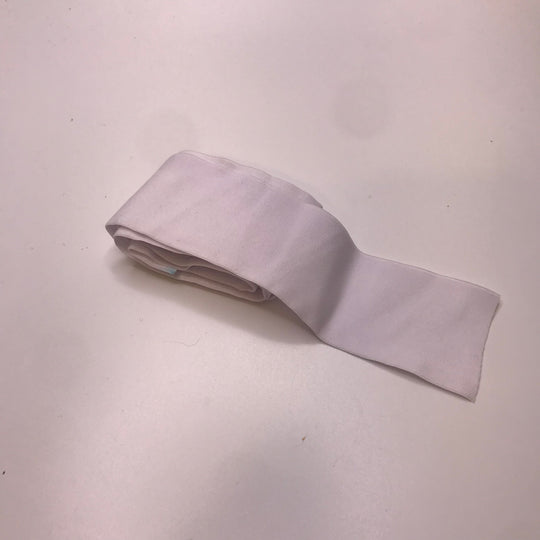 2" Plush-Back Elastic - White - 1.4M Bundle