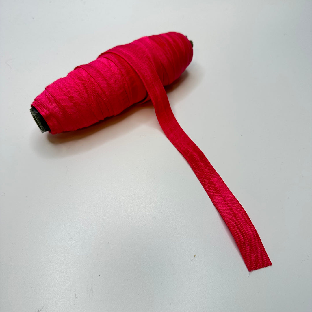 ⅝" Foldover Elastic - Pink - 1M